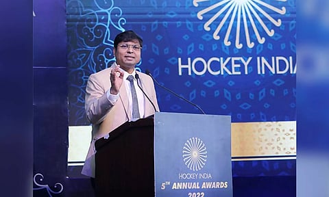 Hockey India President Dilip Tirkey (HI Media)