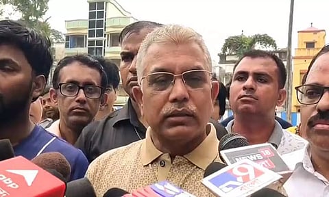 BJP leader Dilip Ghosh. (ANI)