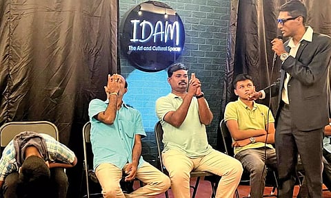 Image from the Ultimate Comedy Hypnosis Show