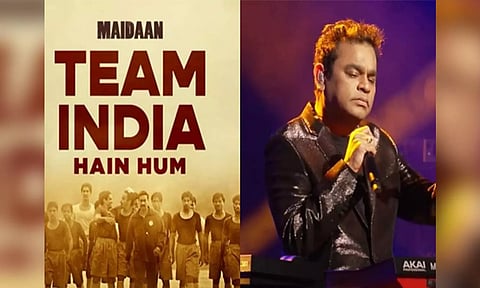Team India Song poster, AR Rahman (Instagram)
