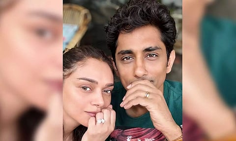 Aditi Rao Hydari and Siddarth (Instagram)