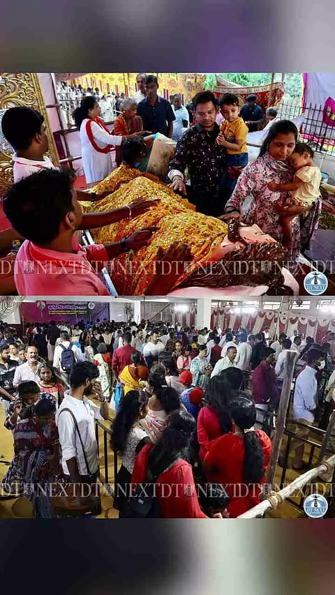 A special prayer was held at Sacred Heart Church, Egmore, on Good Friday.