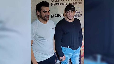 Arbaaz Khan and Salman Khan (Photo/IANS)