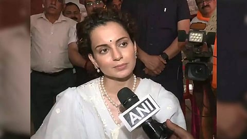 BJP Candidate Kangana Ranaut(Photo/ANI)