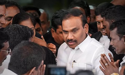 LS polls: Flying squad official in Nilgiris suspended for laxity in checking DMK leader A Raja's car