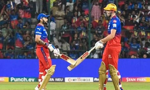 Virat Kohli and Cameron Green (IANS)