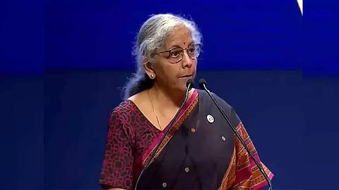 Finance Minister Nirmala Sitharaman