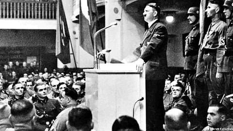 Nazi dictator Adolf Hitler