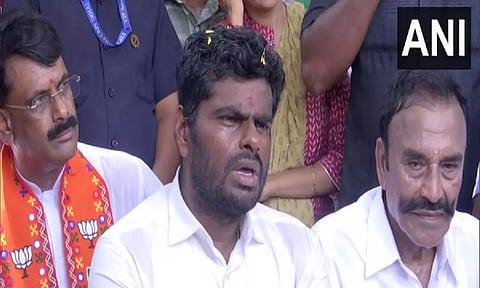 Tamil Nadu BJP chief K Annamalai