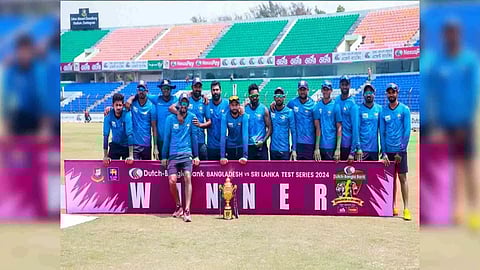 Team Sri Lanka (Photo/ANI)