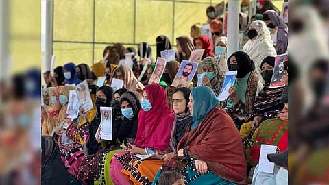 Baloch protest in Islambad(Photo/ANI)