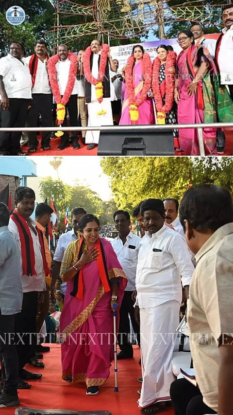 LS polls2024: MDMK Chief Vaiko campaigned for DMK at Saidapet