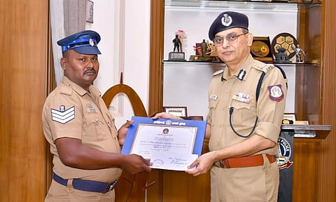 DGP Shankar Jiwal, Head Constable Nithiyanandam