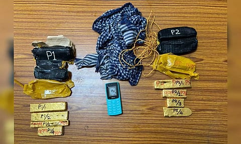 4.9 kgs of foreign origin gold seized at mid sea near Mandapam, Ramanathapuram