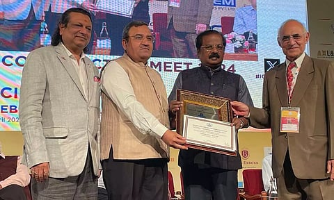 CMRL has been awarded the Construction Industry Development Council's (CIDC) Vishwakarma Awards