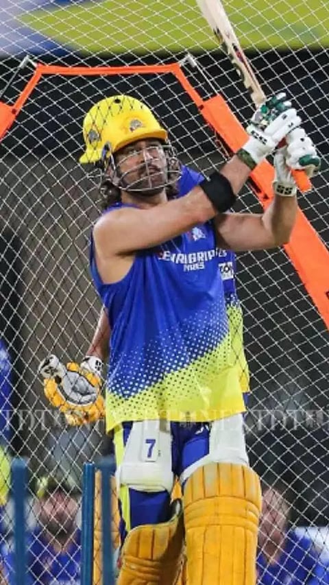 MS Dhoni and players from Chennai and Kolkata are turning up the heat at Chepauk Stadium