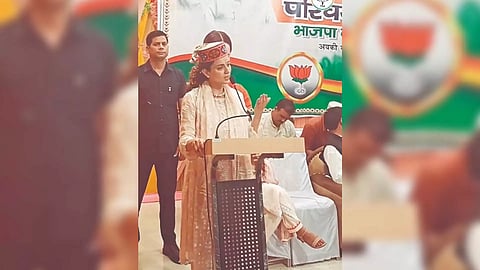 Actress Kangana Ranaut