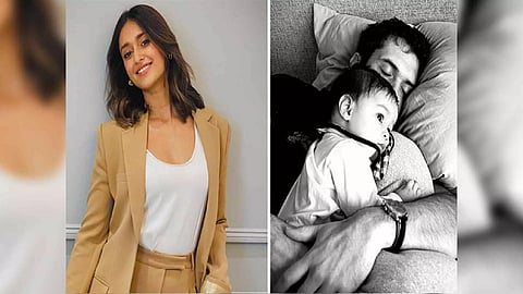 Ileana D'Cruz, Koa Phoenix Dolan, Michael Dolan (Photo/ANI)