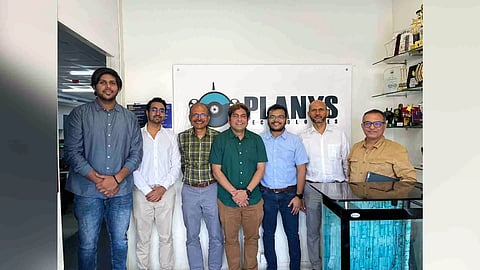 Planys Founders with Ashish Kacholia