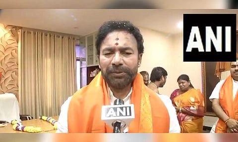 Telangana BJP President G Kishan Reddy (ANI)