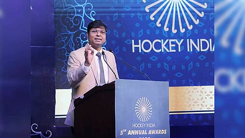 Hockey India President Dilip Tirkey(Photo/ANI)
