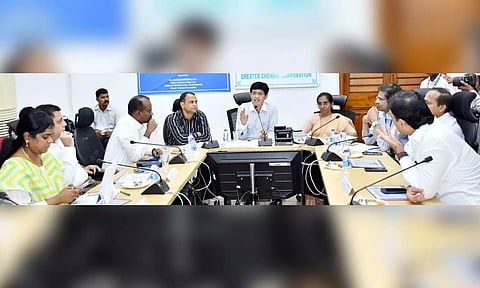 Meeting held for selecting micro-observers to work in polling centers in Chennai (X/@chennaicorp)