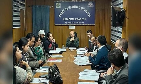 Chief Electoral Officer (CEO) Himachal Pradesh Maneesh Garg (ANI)