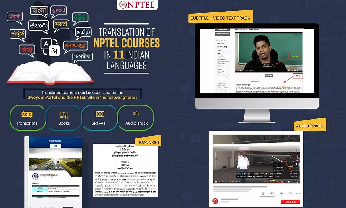 IIT Madras NPTEL translates thousands of technical courses into ...