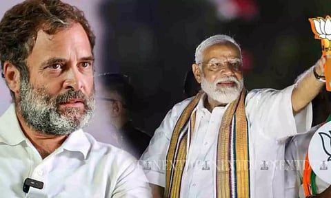 Rahul Gandhi and Narendra Modi&nbsp;