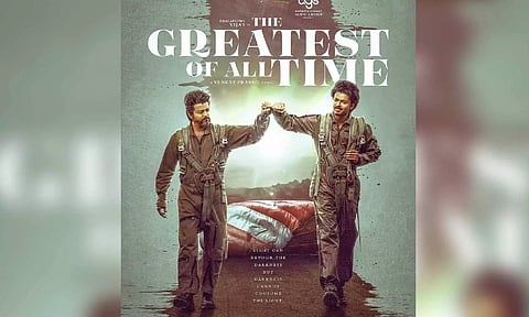 'The Greatest Of All Time' Film Poster (X/ @Ags_production)&nbsp;