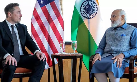 Welcome to India, say netizens to Elon Musk (Credit: IANS)
