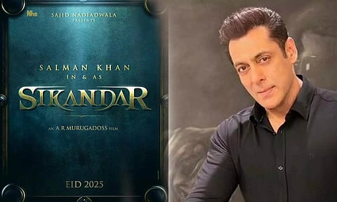Salman Khan to star in A.R. Murugadoss’ ‘Sikandar’; release set for Eid 2025