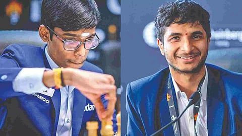 R Praggnanandhaa; Vidit Gujrathi