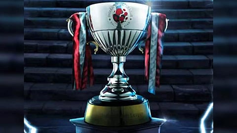 Representative image of the ISL trophy