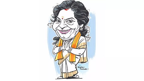 Tamilisai Soundararajan (Illustration/Varghese Kallada)