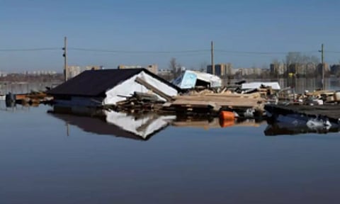 Russia Flood Incident (IANS)