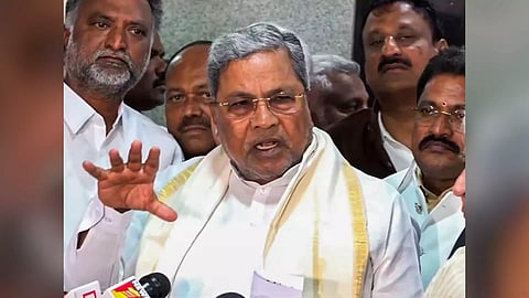 Karnataka Chief Minister Siddaramaiah