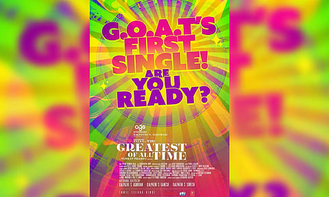 G.O.A.T first single to be out tomorrow (X/@Ags_production)