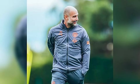 Manchester City boss Pep Guardiola