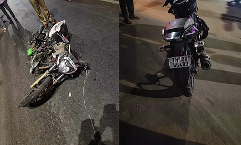 Visuals from the spot (File)