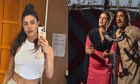 Priyanka Chopra; Parineeti Chopra, Diljit Dosa (ANI)