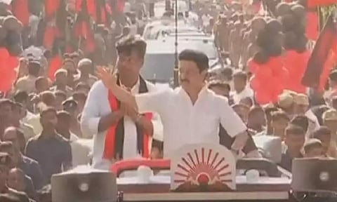 LS polls: MK Stalin campaigns in Kolathur
