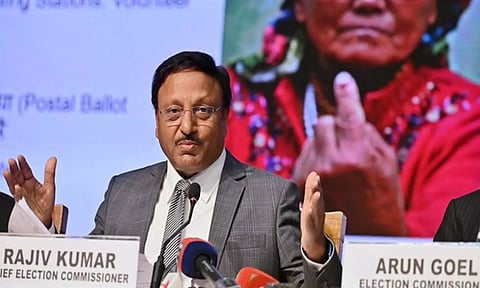 Chief Election Commissioner Rajiv Kumar (ANI)&nbsp;