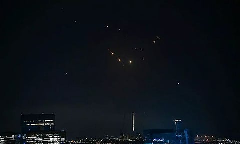 Israeli air defense systems intercept Iranian missiles (ANI)