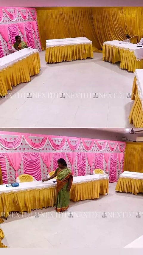 In 16 assembly constituencies in Chennai, an exclusive pink themed polling station has been set up for women.