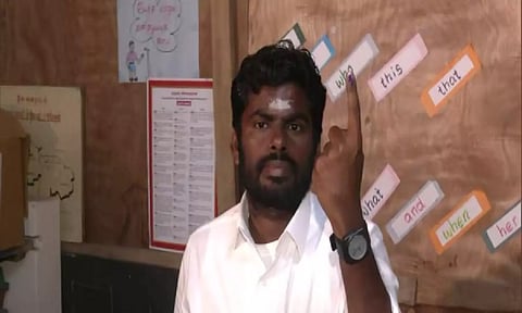 BJP candidate K Annamalai