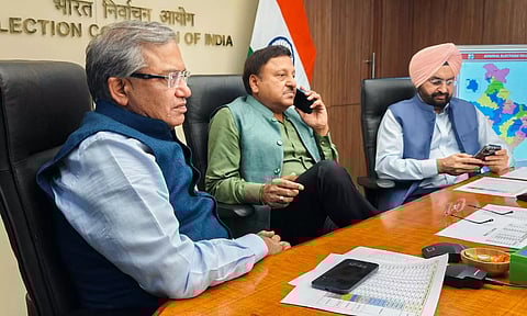 Chief Election Commissioner Rajiv Kumar