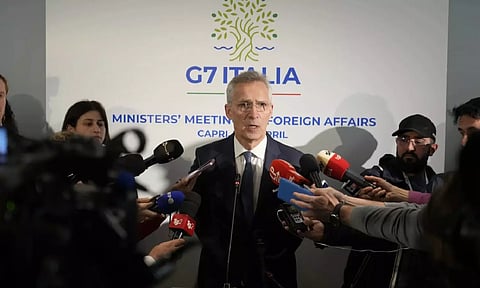 NATO Secretary-General Jens Stoltenberg (AP)&nbsp;