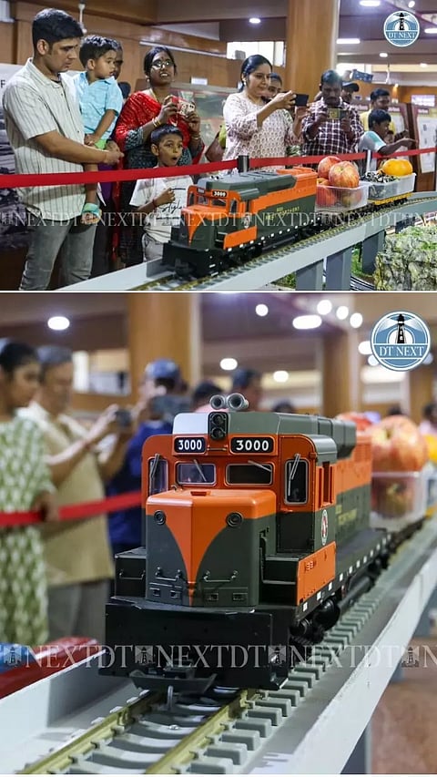 Celebrating WorldHeritageDay, Government of India organized a grand three-day model train show at Chennai Rail Museum in ICF