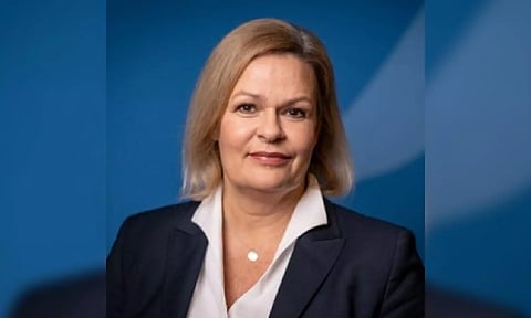 German Minister of the Interior Nancy Faeser